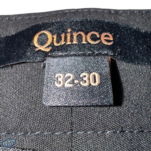 Quince Men’s Performance Stretch Dress/Work Pant- Slim Fit / Black / 32x30 – NWT - Picture 9 of 11